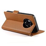 Θήκη Realme 14 Pro+ 5G Mad Mask Leather Wallet Case V7 με βάση στήριξης, υποδοχές καρτών και εσωτερικό μαγνητικό κούμπωμα Flip Wallet από συνθετικό δέρμα καφέ - Image 3