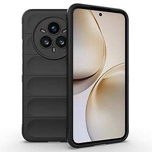 Θήκη Realme 14 Pro+ 5G Mad Mask Rugged Armor από σκληρό Premium TPU μαύρο