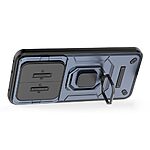 Θήκη Realme 14 Pro+ 5G Mad Mask Camshield Armor Guard v4 Πλάτη με προστασία για την κάμερα, Kickstand και Βάση στήριξης από σκλήρό Premium TPU μπλε - Image 4