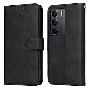 Θήκη Realme 14X 5G OEM Leather Skin touch Feeling v2 με βάση στήριξης