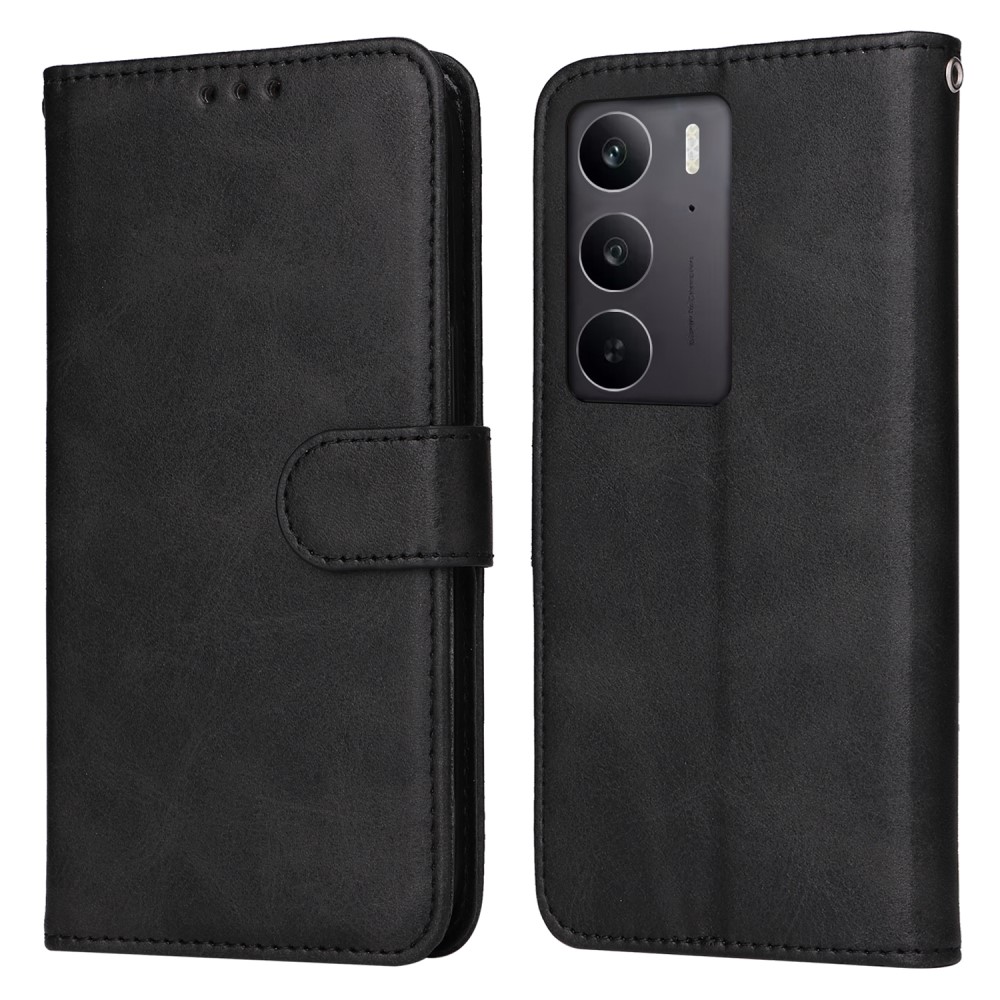 Θήκη Realme 14X 5G OEM Leather Skin touch Feeling v2 με βάση στήριξης Θήκη Realme 14X 5G OEM Leather Skin touch Feeling v2 με βάση στήριξης