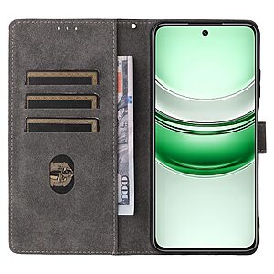 υποδοχές καρτών και μαγνητικό κούμπωμα μαύρο