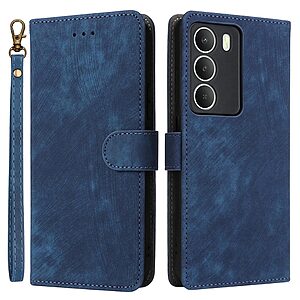 Θήκη Realme 14X 5G Mad Mask RFID Blocking V2 Προστασία Ασύρματης Ανάγνωσης Καρτών Leather με βάση στήριξης