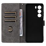 Θήκη Realme 14X 5G Mad Mask RFID Blocking V2 Προστασία Ασύρματης Ανάγνωσης Καρτών Leather με βάση στήριξης, υποδοχές καρτών και μαγνητικό κούμπωμα μπλε - Image 5