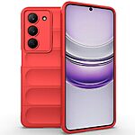 Θήκη Realme 14X 5G Mad Mask Rugged Armor από σκληρό Premium TPU κόκκινο