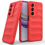 Θήκη Realme 14X 5G Mad Mask Rugged Armor από σκληρό Premium TPU κόκκινο - Image 2