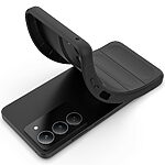 Θήκη Realme 14X 5G Mad Mask Rugged Armor από σκληρό Premium TPU μαύρο - Image 5