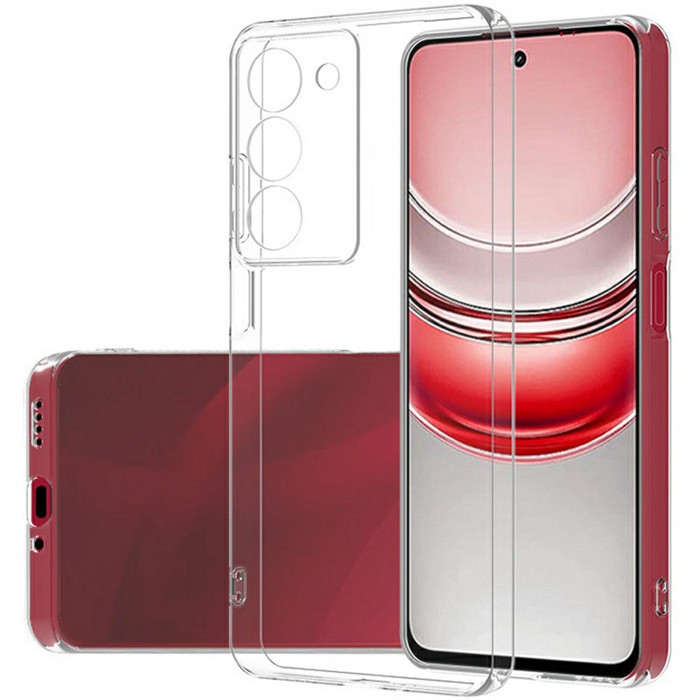 Θήκη Realme Xiaomi Poco M7 Pro 5G OEM Silicone Sockproof V5 Anti-Slip Transparent Πλάτη TPU Θήκη Realme Xiaomi Poco M7 Pro 5G OEM Silicone Sockproof V5 Anti-Slip Transparent Πλάτη TPU