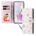 Θήκη Samsung Galaxy A26 5G / A17 5G OEM Colorful Flower με βάση στήριξης, υποδοχές καρτών και RFID Blocking Προστασία Ασύρματης Ανάγνωσης Καρτών, Flip Wallet από συνθετικό δέρμα και TPU - Image 5
