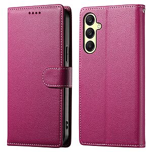 Θήκη Samsung Galaxy A26 5G Mad Mask Leather Wallet Case Protector με βάση στήριξης