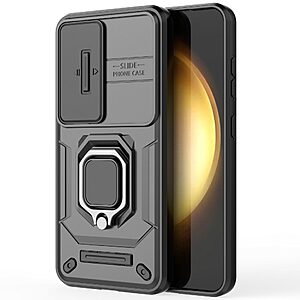 Kickstand και Βάση στήριξης από σκλήρό Premium TPU μαύρο