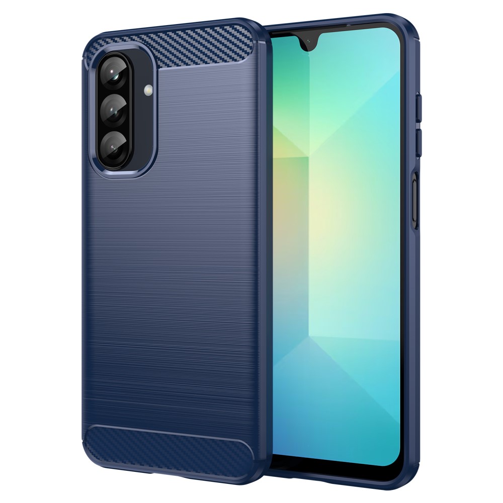 Θήκη Samsung Galaxy A26 5G Mad Mask Brushed TPU Carbon Πλάτη μπλε Θήκη Samsung Galaxy A26 5G Mad Mask Brushed TPU Carbon Πλάτη μπλε