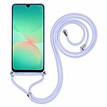 Θήκη Samsung Galaxy A26 5G / A17 5G OEM Soft Silicone Sockproof v3 πλάτη με κορδόνι από αντικραδασμικό TPU μωβ ανοιχτό - Image 2