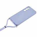 Θήκη Samsung Galaxy A26 5G / A17 5G OEM Soft Silicone Sockproof v3 πλάτη με κορδόνι από αντικραδασμικό TPU μωβ ανοιχτό - Image 3