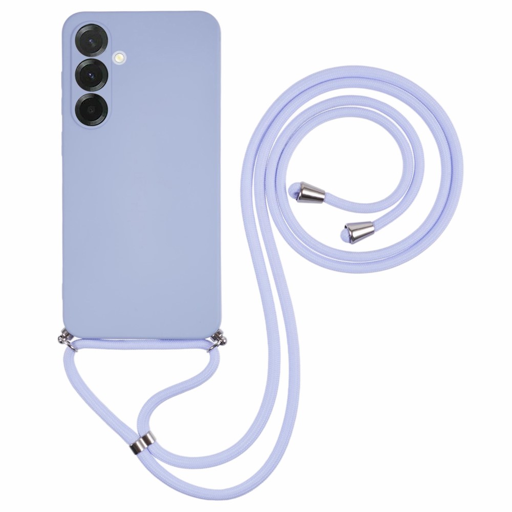 Θήκη Samsung Galaxy A26 5G OEM Soft Silicone Sockproof v3 πλάτη με κορδόνι από αντικραδασμικό TPU μωβ ανοιχτό Θήκη Samsung Galaxy A26 5G OEM Soft Silicone Sockproof v3 πλάτη με κορδόνι από αντικραδασμικό TPU μωβ ανοιχτό