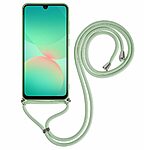 Θήκη Samsung Galaxy A26 5G / A17 5G OEM Soft Silicone Sockproof v3 πλάτη με κορδόνι από αντικραδασμικό TPU πράσινο - Image 2