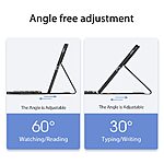 Θήκη Samsung Galaxy Tab S10 FE+ 13.1 DUX DUCIS Θήκη Tablet, Συνθετικό Δέρμα, Flip Cover, με Σταθερή Βάση και Αποσπώμενο Πληκτρολόγιο Touchpad μαύρο - Image 5