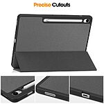 Θήκη Samsung Galaxy Tab S10 FE+ 13.1 Mad Mask Tri-Fold με ειδική θέση για πενάκι και ενισχυμένη πλάτη γκρι - Image 4