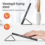 Θήκη Xiaomi Pad 7 11.2 / Pad 7 Pro 11.2 DUX DUCIS Domo Series Tri-Fold με ειδική θέση για πενάκι και ενισχυμένη εσωτερική πλάτη μαύρο - Image 3