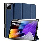 Θήκη Xiaomi Pad 7 11.2 / Pad 7 Pro 11.2 DUX DUCIS Domo Series Tri-Fold με ειδική θέση για πενάκι και ενισχυμένη εσωτερική πλάτη μπλε