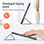 Θήκη Xiaomi Pad 7 11.2 / Pad 7 Pro 11.2 DUX DUCIS Domo Series Tri-Fold με ειδική θέση για πενάκι και ενισχυμένη εσωτερική πλάτη μπλε - Image 3