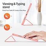 Θήκη Xiaomi Pad 7 11.2 / Pad 7 Pro 11.2 DUX DUCIS Domo Series Tri-Fold με ειδική θέση για πενάκι και ενισχυμένη εσωτερική πλάτη ροζ - Image 3