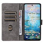 υποδοχές καρτών και μαγνητικό κούμπωμα μπλε