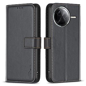 Θήκη Xiaomi Poco F7 Pro 5G / Poco F7 Ultra 5G BINFEN COLOR Leather Wallet series 12 με βάση στήριξης