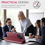 Θήκη Xiaomi Poco F7 Pro 5G CASEME 023 Series Πορτοφόλι με βάση στήριξης, υποδοχές καρτών και μαγνητικό κούμπωμα από συνθετικό δέρμα και TPU κόκκινο - Image 3