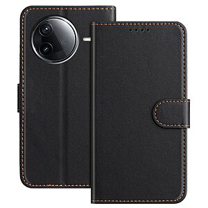 Θήκη Xiaomi Poco F7 Pro 5G / Poco F7 Ultra 5G OEM New Style Litchi Wallet με βάση στήριξης