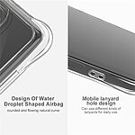 Θήκη Xiaomi Poco F7 Pro 5G IMAK Airbag Series με ενισχυμένες γωνίες από Premium ανθεκτικό TPU μαύρο - Image 3