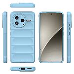 Θήκη Xiaomi Poco F7 Pro 5G Mad Mask Rugged Armor από σκληρό Premium TPU γαλάζιο - Image 5