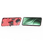 Θήκη Xiaomi Poco F7 Pro 5G Mad Mask Πλάτη Thin Armor με Μαγνητικό δαχτυλίδι και Βάση στήριξης TPU κόκκινο - Image 2