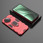 Θήκη Xiaomi Poco F7 Pro 5G Mad Mask Πλάτη Thin Armor με Μαγνητικό δαχτυλίδι και Βάση στήριξης TPU κόκκινο - Image 5