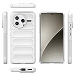 Θήκη Xiaomi Poco F7 Pro 5G Mad Mask Rugged Armor από σκληρό Premium TPU λευκό - Image 2