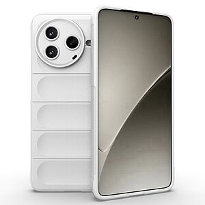 Θήκη Xiaomi Poco F7 Pro 5G / Poco F7 Ultra 5G Mad Mask Rugged Armor από σκληρό Premium TPU λευκό