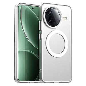 Θήκη Xiaomi Poco F7 Pro 5G / Poco F7 Ultra 5G Mad Mask Candy Series Sockproof συμβατό με MagSafe φορτιστή Transparent Πλάτη TPU λευκό