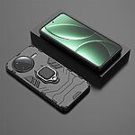 Θήκη Xiaomi Poco F7 Pro 5G Mad Mask Πλάτη Thin Armor με Μαγνητικό δαχτυλίδι και Βάση στήριξης TPU μαύρο - Image 5