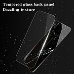 Θήκη Xiaomi Poco F7 Pro 5G OEM σχέδιο Marble με Πλάτη Tempered Glass TPU μαύρο - Image 4