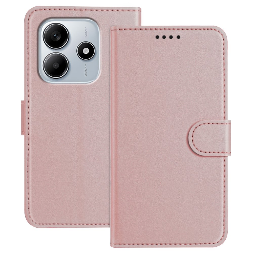 Θήκη Xiaomi Poco M7 Pro 5G OEM New Style Litchi Wallet με βάση στήριξης Θήκη Xiaomi Poco M7 Pro 5G OEM New Style Litchi Wallet με βάση στήριξης