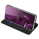 Θήκη Xiaomi Poco M7 Pro 5G DUX DUCIS Skin Pro Series με βάση στήριξης, υποδοχή καρτών και μαγνητικό κούμπωμα Flip Wallet από συνθετικό δέρμα και TPU μαύρο - Image 5