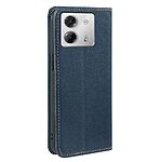 Θήκη Xiaomi Poco M7 Pro 5G Mad Mask Folio Series v4 με βάση στήριξης, υποδοχή καρτών και μαγνητικό κούμπωμα Flip Wallet από συνθετικό δέρμα και TPU μπλε - Image 5