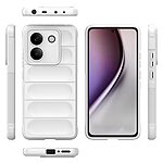 Θήκη Xiaomi Poco M7 Pro 5G Mad Mask Rugged Armor από σκληρό Premium TPU λευκό - Image 2