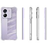 Θήκη Xiaomi Poco M7 Pro 5G OEM Silicone Sockproof V10 Anti-Slip Transparent Πλάτη με ενισχυμένες γωνίες TPU - Image 5