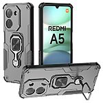 Θήκη Xiaomi Redmi A5 4G / Poco C71 Mad Mask Πλάτη Armor V14 με Μαγνητικό δαχτυλίδι και Βάση στήριξης TPU μαύρο