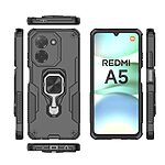 Θήκη Xiaomi Redmi A5 4G (171.7 x 77.8 x 8.3 mm) / Poco C71 Mad Mask Πλάτη Armor V14 με Μαγνητικό δαχτυλίδι και Βάση στήριξης TPU μαύρο - Image 5
