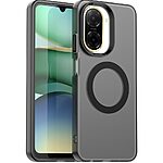 Θήκη Xiaomi Redmi A5 4G / Poco C71 Mad Mask Candy Series Sockproof συμβατό με MagSafe φορτιστή Transparent Πλάτη TPU μαύρο