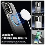 Θήκη Xiaomi Redmi A5 4G (171.7 x 77.8 x 8.3 mm) / Poco C71 Mad Mask Candy Series Sockproof συμβατό με MagSafe φορτιστή Transparent Πλάτη TPU μαύρο - Image 4