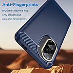 Θήκη Xiaomi Redmi A5 4G (171.7 x 77.8 x 8.3 mm) / Poco C71 Mad Mask Brushed TPU Carbon Πλάτη μπλε - Image 2