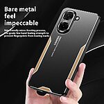 Θήκη Xiaomi Redmi A5 4G (171.7 x 77.8 x 8.3 mm) / Poco C71 OEM πλάτη Warrior Blade Series μεταλλική με Premium TPU κόκκινο - Image 4